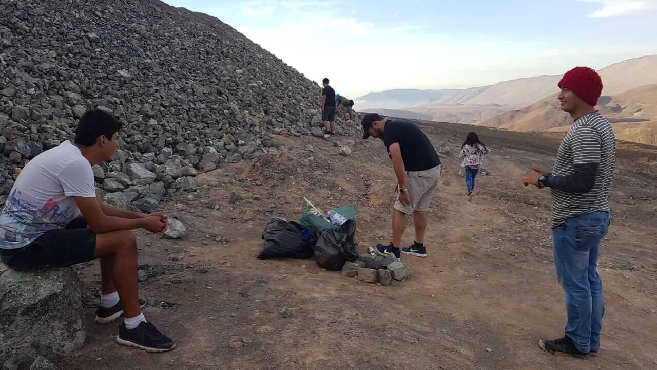 Campaña de Limpieza junto a Universidad de Antofagasta.